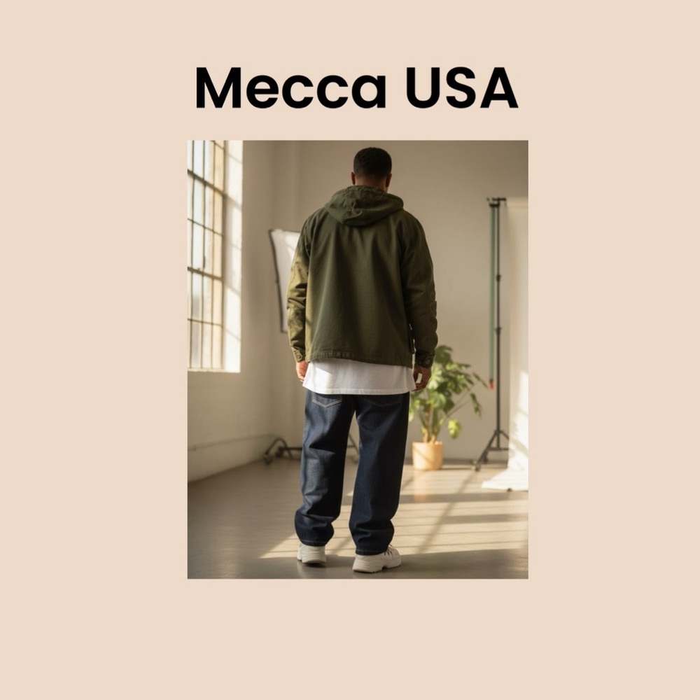 MECCA USA Men’s Vintage Y2K Wide Leg Skate Jeans Size 48 X 30
